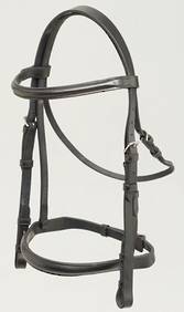 Aintree Raised Snaffle Bridle