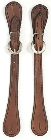 Flair Western Stitched Leather Spur Straps