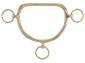Korsteel Brass Straight Mouth Anti Rearing Bit