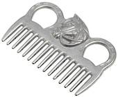 Roma Mane Comb Aluminium Horse Head