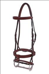 Platinum Flat Padded Hanoverian Bridle