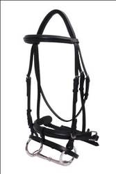 Platinum Wide Raised Crank Hanoverian Bridle