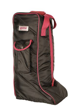 Roma Nylon Long Boot Bag