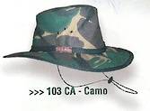Selke Camo Oilskin Hat