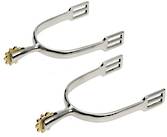 Zilco Dressage Spurs with Heavy Rowel