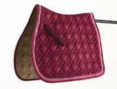 Roma Ecole Ribbon Trim Saddle Pad