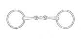 Horze Double Jointed Loose Ring Snaffle