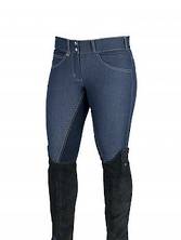 Horze Silvia Full Seat Denim Breeches