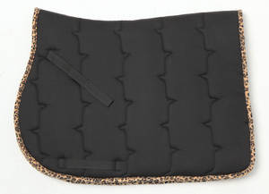 Zilco All Purpose Saddlecloth-Leopard Trim